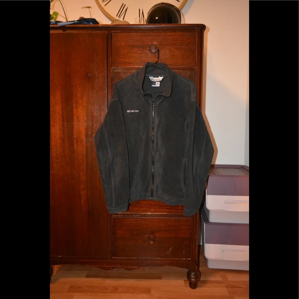 Gray Columbia Fleece Jacket